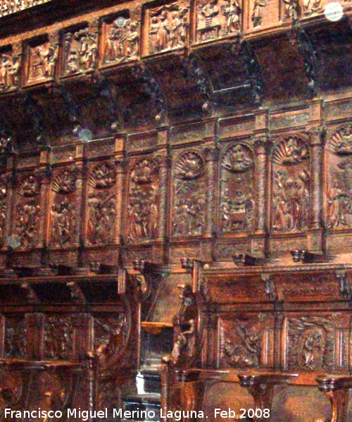Catedral de Jan. Coro - Catedral de Jan. Coro. 