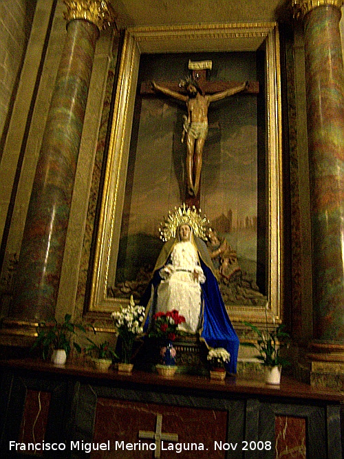 Catedral de Jaén. Capilla de la Virgen de la Correa - Catedral de Jaén. Capilla de la Virgen de la Correa. 