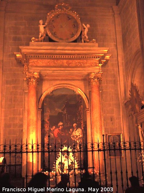 Catedral de Jan. Capilla de San Pedro Pascual - Catedral de Jan. Capilla de San Pedro Pascual. 