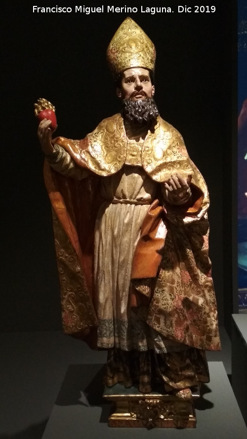 Catedral de Ja�n. Capilla de San Miguel - Catedral de Ja�n. Capilla de San Miguel. San Agust�n