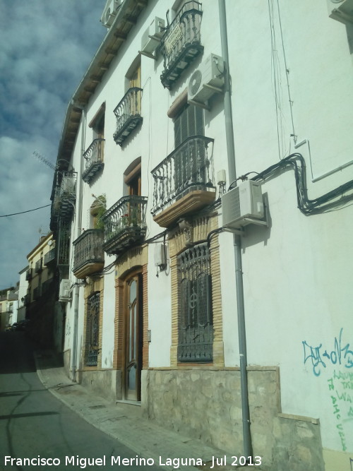 Casa de la Calle Adarves Altos nº 1 - Casa de la Calle Adarves Altos nº 1. Fachada
