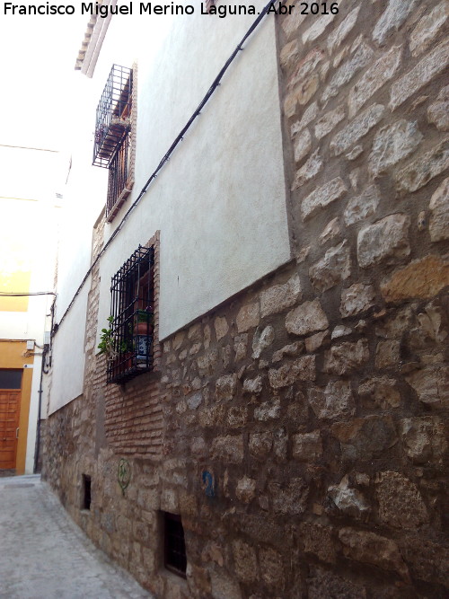 Casa de la Calle Pilar de la Imprenta nº 9 - Casa de la Calle Pilar de la Imprenta nº 9. Lateral del callejón