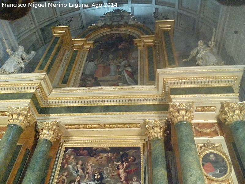 Catedral de Jaén. Capilla de San Fernando - Catedral de Jaén. Capilla de San Fernando. Ático