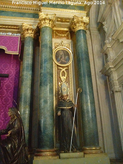Catedral de Jan. Capilla de Santiago - Catedral de Jan. Capilla de Santiago. Lateral derecho