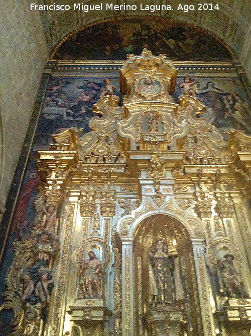 Catedral de Jaén. Capilla de Santa Teresa - Catedral de Jaén. Capilla de Santa Teresa. Ático