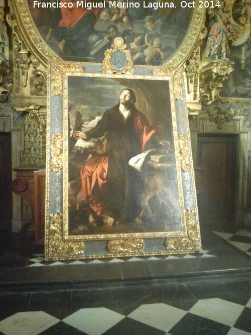 Catedral de Jaén. Capilla de la Virgen de los Dolores y Santo Sepulcro - Catedral de Jaén. Capilla de la Virgen de los Dolores y Santo Sepulcro. Cuadro