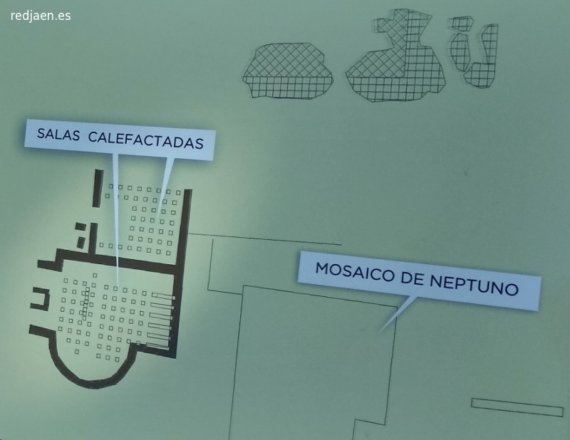 Itálica. Casa de Neptuno - Itálica. Casa de Neptuno. Plano