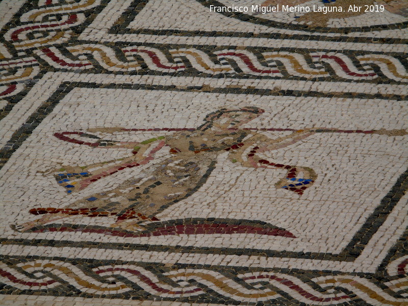 Itálica. Casa de Neptuno - Itálica. Casa de Neptuno. Detalle