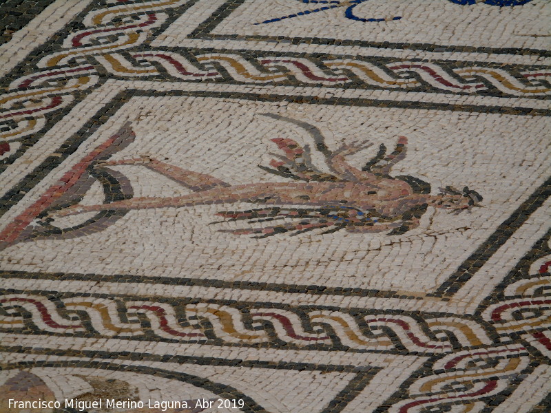 Itálica. Casa de Neptuno - Itálica. Casa de Neptuno. Detalle