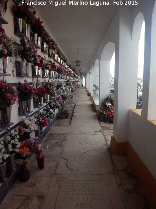 Cementerio de San Ginés - Cementerio de San Ginés. Soportales