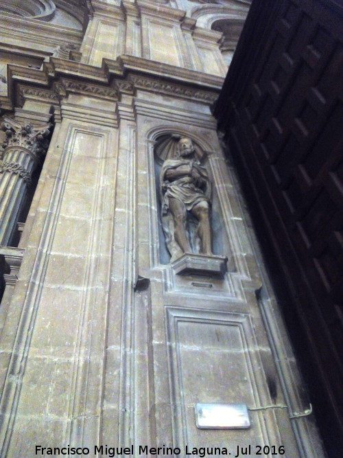 Catedral de Jaén. Fachada Sur Interior - Catedral de Jaén. Fachada Sur Interior. Ecce Homo