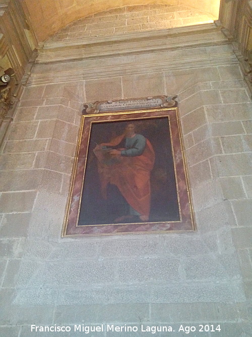 Catedral de Jaén. Sacristía - Catedral de Jaén. Sacristía. Cuadro