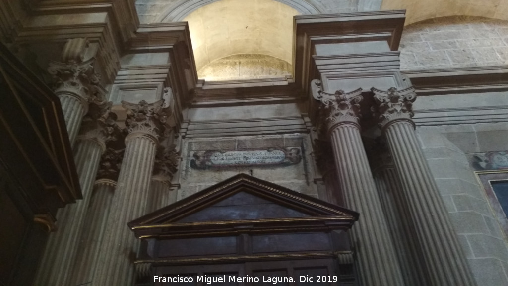 Catedral de Ja�n. Sacrist�a - Catedral de Ja�n. Sacrist�a. Detalle