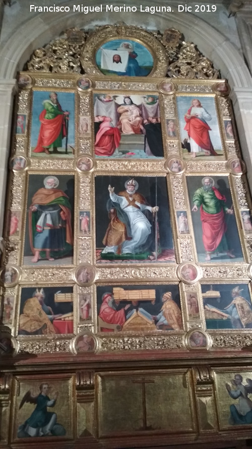 Catedral de Ja�n. Sala Capitular - Catedral de Ja�n. Sala Capitular. Retablo