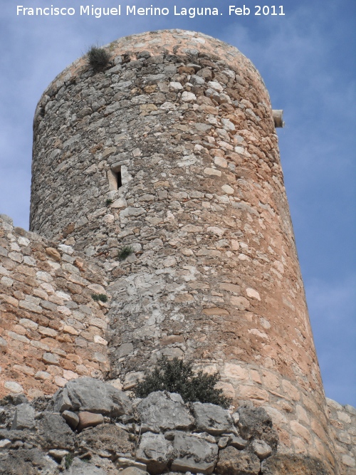 Castillo de La Guardia. Torreón Circular - Castillo de La Guardia. Torreón Circular. 