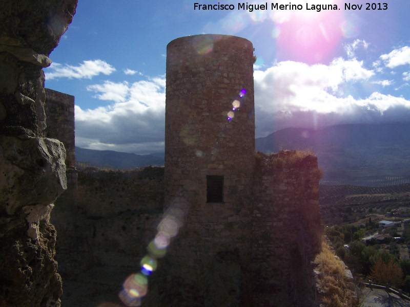 Castillo de La Guardia. Torreón Circular - Castillo de La Guardia. Torreón Circular. 