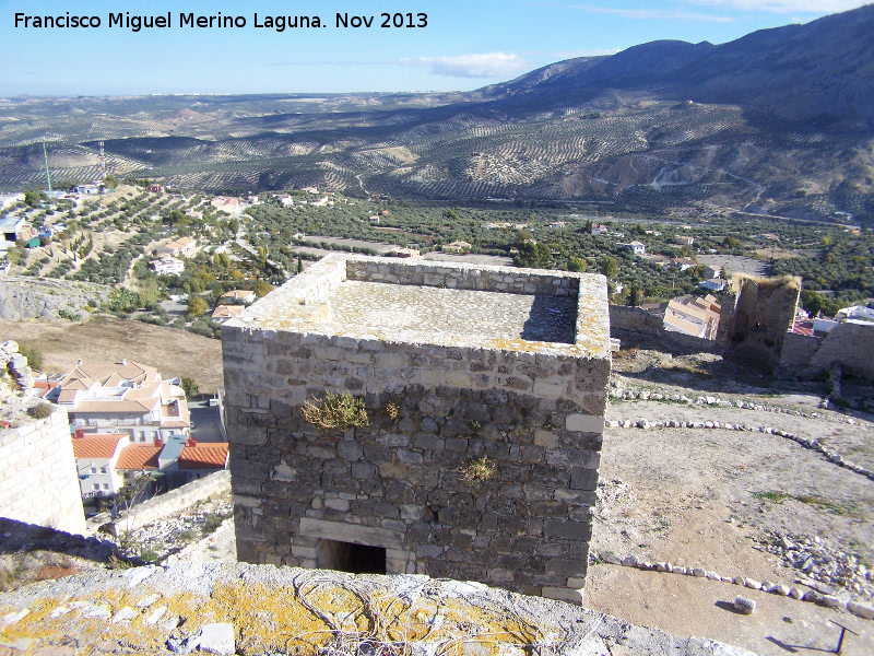 Castillo de La Guardia. Torreón del Alcázar Sureste - Castillo de La Guardia. Torreón del Alcázar Sureste. Azotea