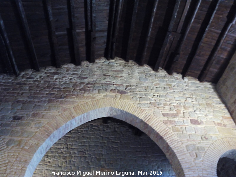 Basílica Mudéjar - Basílica Mudéjar. Artesonado y arco gótico-mudéjar