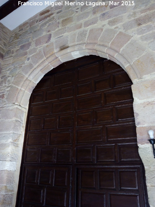 Basílica Mudéjar - Basílica Mudéjar. Es la entrada más antigüa de la Iglesia. Entrada principal de la Iglesia Romanica