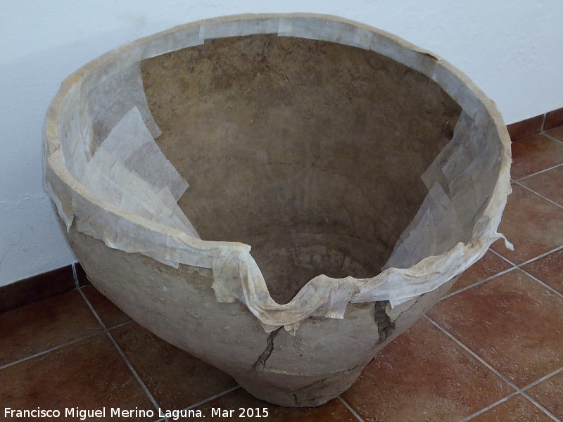 Yacimiento de Santa Potenciana - Yacimiento de Santa Potenciana. Tinaja. Centro de Interpretación de Villanueva de la Reina