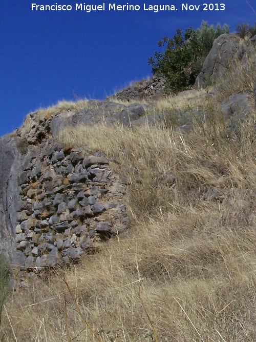 Castillo Víboras. Puerta Sur - Castillo Víboras. Puerta Sur. Rampa de acceso