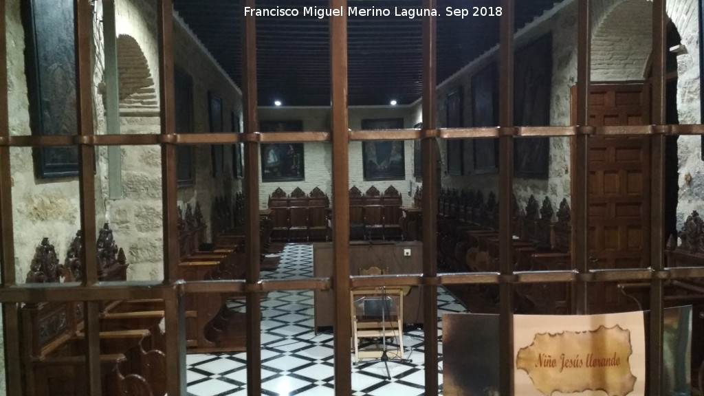 Convento de las Bernardas - Convento de las Bernardas. Donde las monjas reciben misa