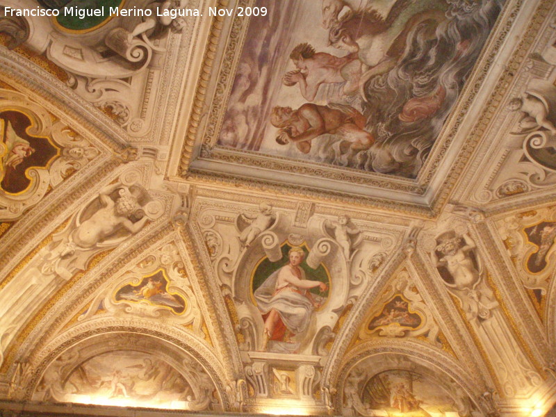 Palacio del Marqués de Santa Cruz - Palacio del Marqués de Santa Cruz. Frescos