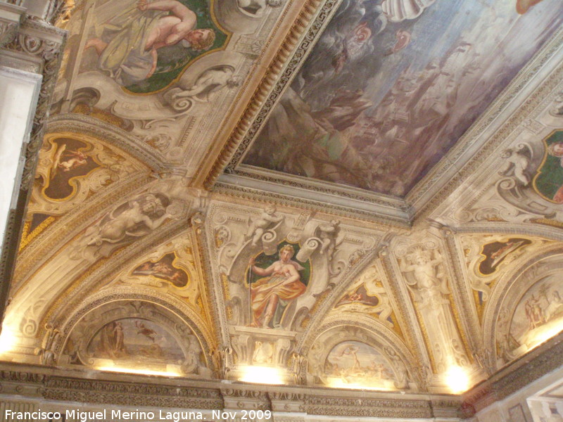 Palacio del Marqués de Santa Cruz - Palacio del Marqués de Santa Cruz. Frescos