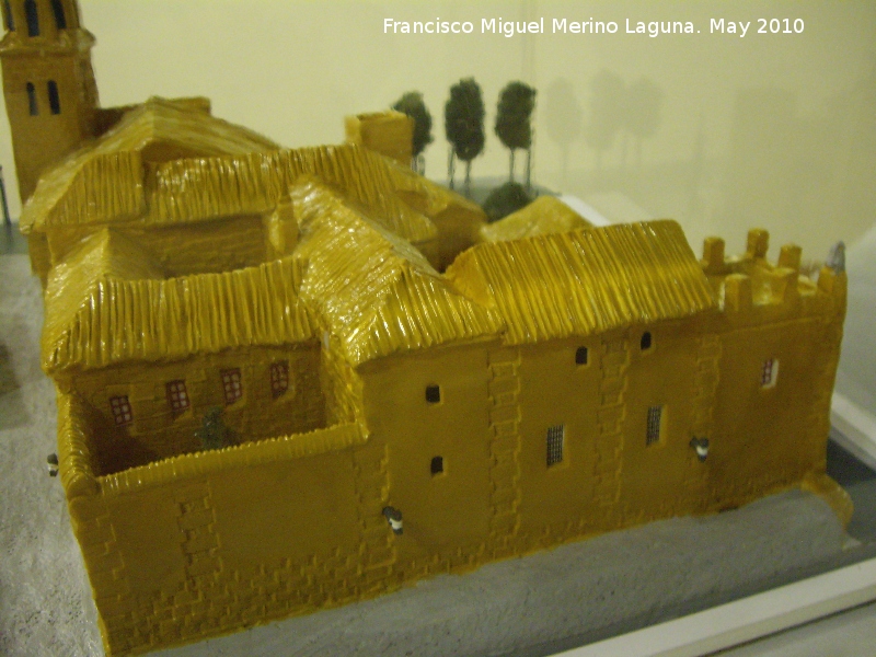 Convento de Santa Úrsula - Convento de Santa Úrsula. Maqueta de platilina de Agustín Garzón