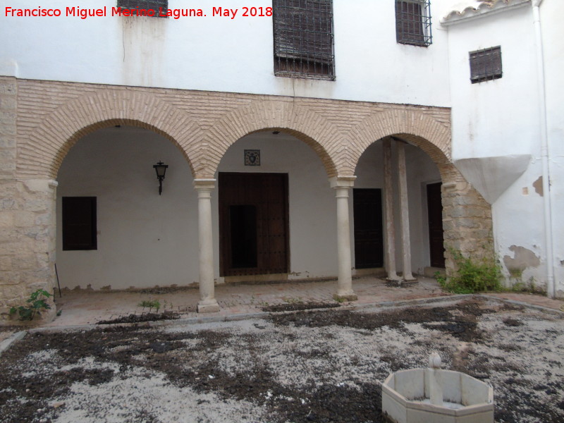 Convento de Santa rsula - Convento de Santa rsula. Patio de acceso