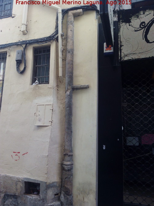 Casa Gótica - Casa Gótica. Restos de la antigua fachada