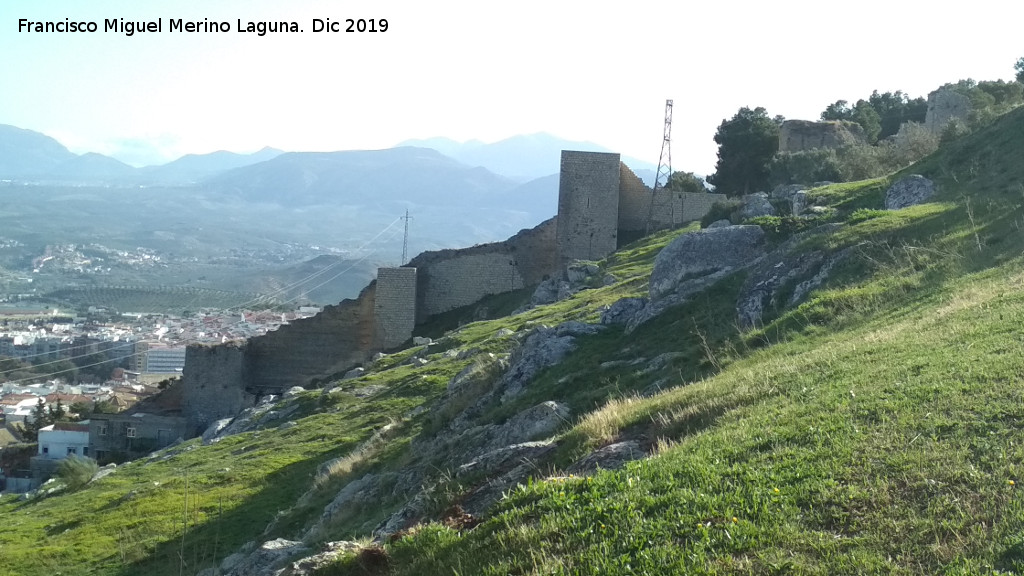 Muralla de Ja�n - Muralla de Ja�n. Muralla norte