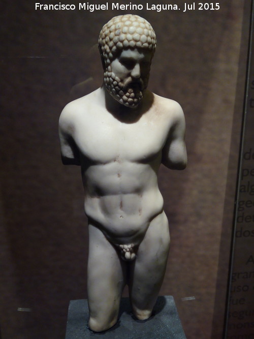 Domus Herculana - Domus Herculana. Hércules. Reproducción. Museo de la Ciudad