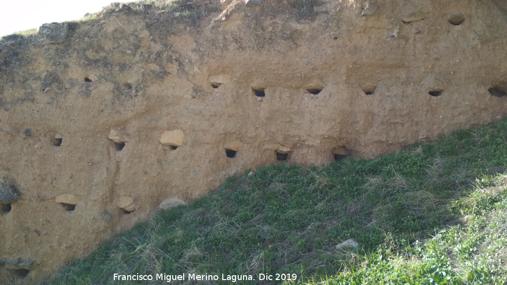 Muralla de Ja�n. Torre�n Sur II - Muralla de Ja�n. Torre�n Sur II. Mechinales