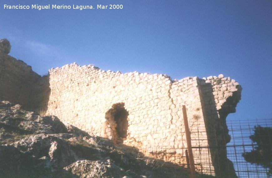 Muralla de Jaén. Torreón Sur II - Muralla de Jaén. Torreón Sur II. Lienzo de muralla desde el Torreón Sur I al Torreón Sur II