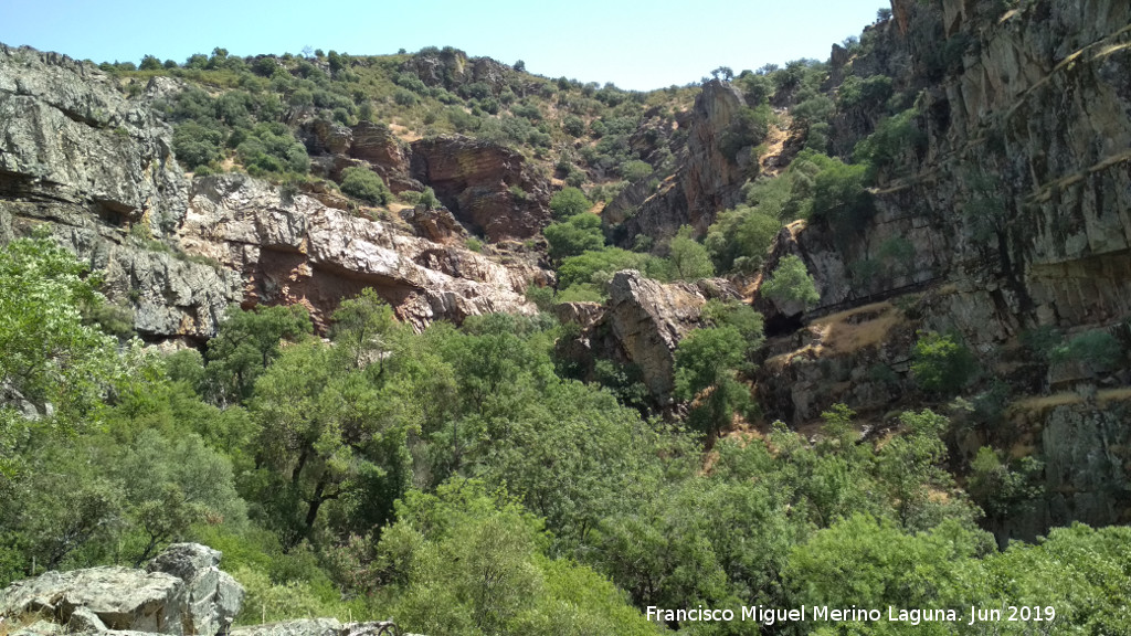 Río Guarrizas - Río Guarrizas. Cañón de la Cimbarra - Aldeaquemada