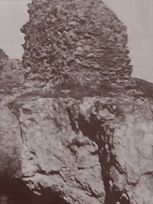Muralla de Jaén. Torreón Sur I - Muralla de Jaén. Torreón Sur I. Foto antigua