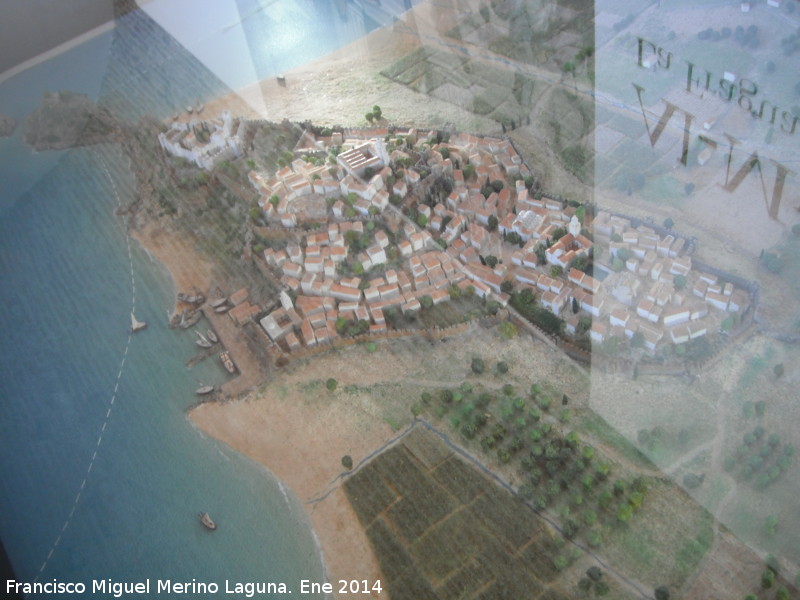 Historia de Almuñécar - Historia de Almuñécar. Maqueta en época islámica