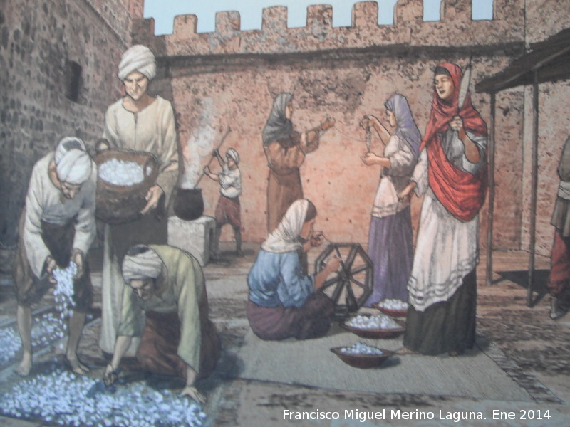 Historia de Almuñécar - Historia de Almuñécar. Comercio de la Seda