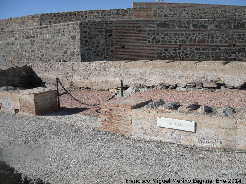 Castillo de San Miguel. Casa Nazarí - Castillo de San Miguel. Casa Nazarí. 