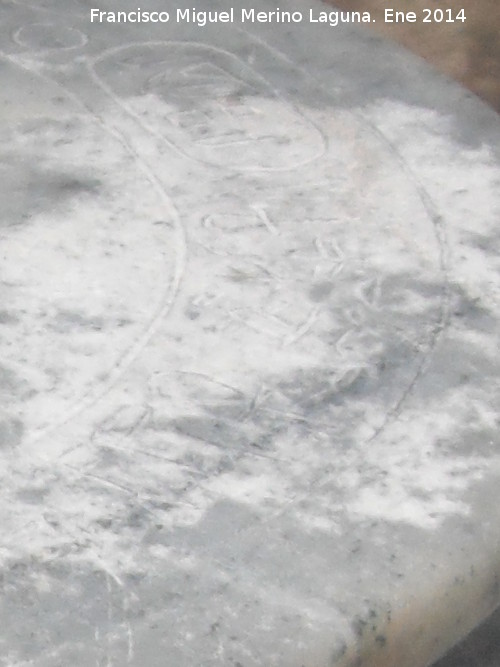 Vaso Cinerario Egipcio - Vaso Cinerario Egipcio. Inscripcin egipcia