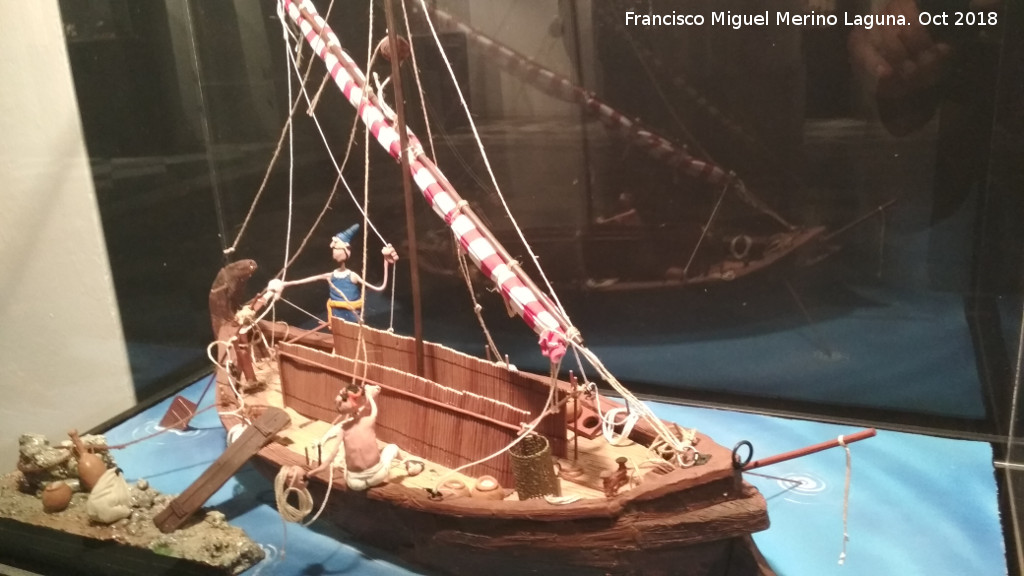 Cerámica fenicia - Cerámica fenicia. Exposición PlastiHistoria. Palacio de Villardompardo - Jaén
