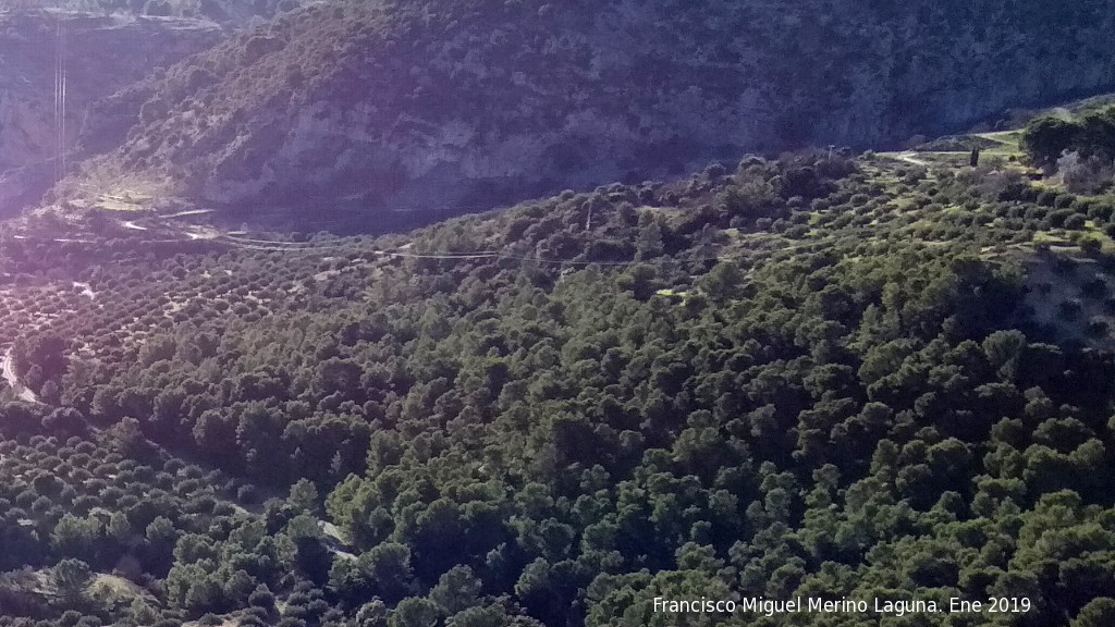 Barranco de la Cañada - Barranco de la Cañada. Desde el Salto de la Brincola
