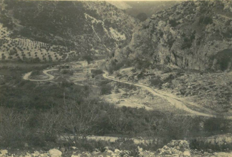 Barranco de la Cañada - Barranco de la Cañada. Años 60 del siglo XX