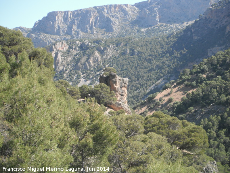 Peñón del Sombrero - Peñón del Sombrero. 