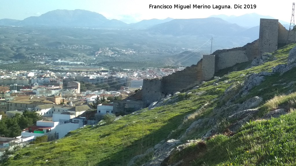 Muralla de Ja�n. Torre�n Norte XX - Muralla de Ja�n. Torre�n Norte XX. Situaci�n