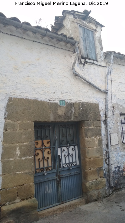 Casa de la Calle Torno Monjas n� 18 - Casa de la Calle Torno Monjas n� 18. 