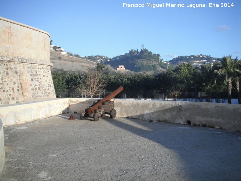 Castillo de la Herradura - Castillo de la Herradura. Batería de cañones