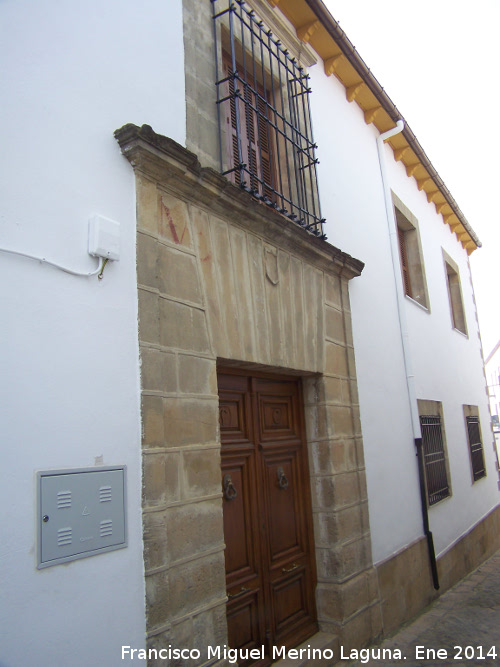 Casa de la Calle Juan Carlos Benavides nº 1 - Casa de la Calle Juan Carlos Benavides nº 1. 
