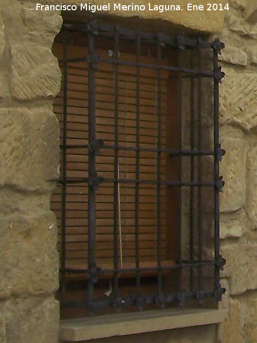 Casa de la Calle Yedra nº 2 - Casa de la Calle Yedra nº 2. Rejería de época